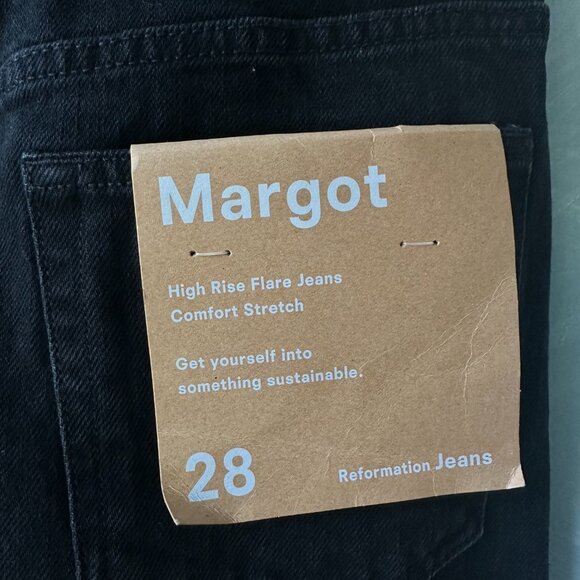Reformation Margot High Rise Flare Jeans - Picture 6 of 6